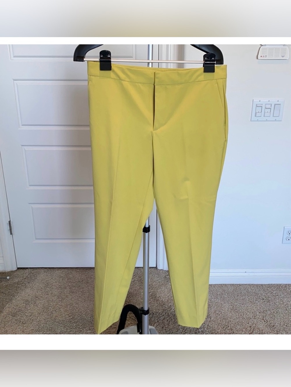 NEW Zara Yellow Suit Pants Size 8